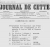 Programme de concert (Journal de Cette du 8 janvier 1888)